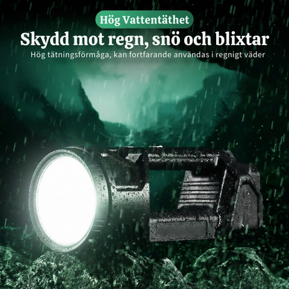 UltraRay™ – Långräckviddig Taktisk LED Ficklampa