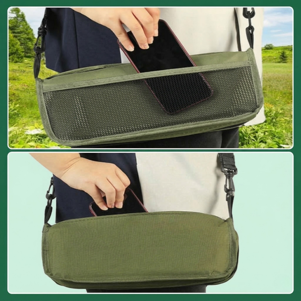 TrailFold™ – Bärbar Väska-Buren Fällbar Sittplats