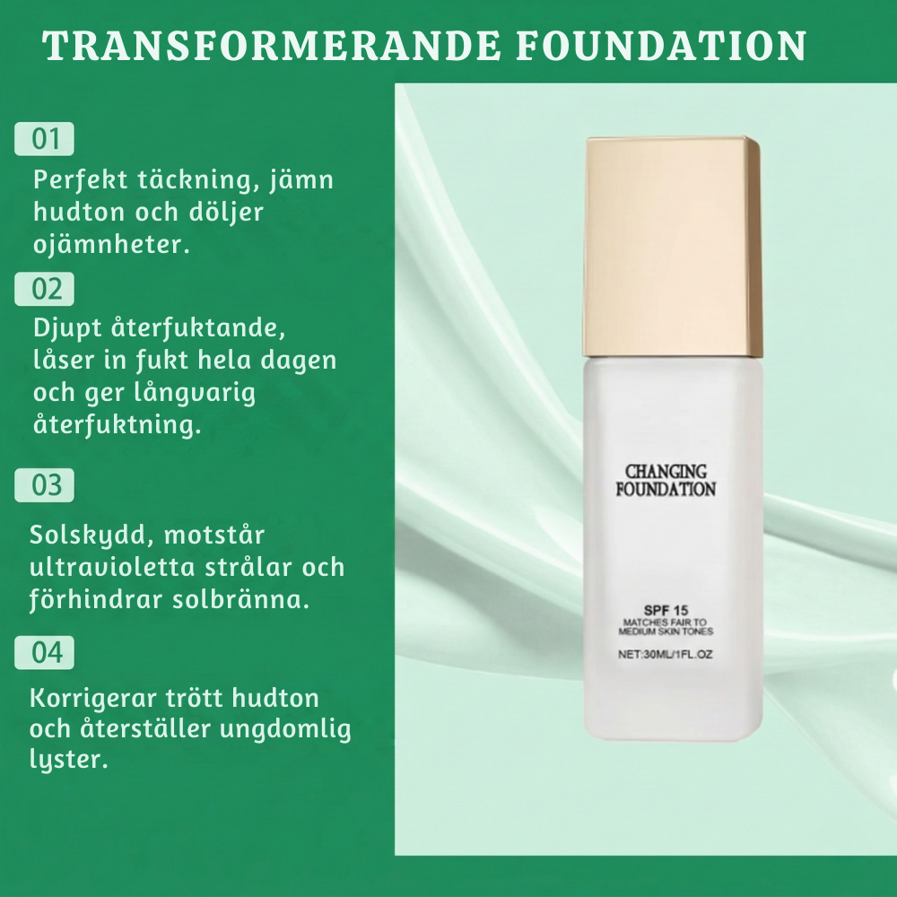 ToneMuse™ – Naturlig Tonanpassande Beauty Foundation