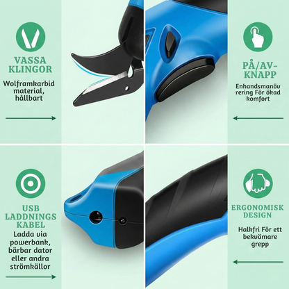 SmartCutter™ – Präcisions Universell Trådlös Elektrisk Cutter