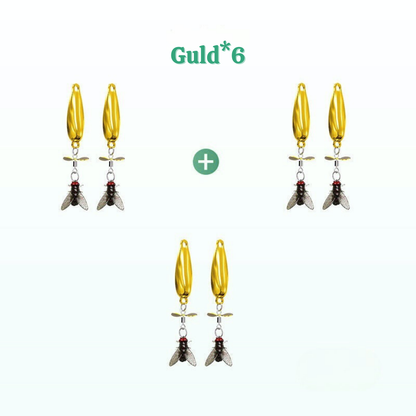 FishFool™ – Metall Propeller Flugfiskedrag