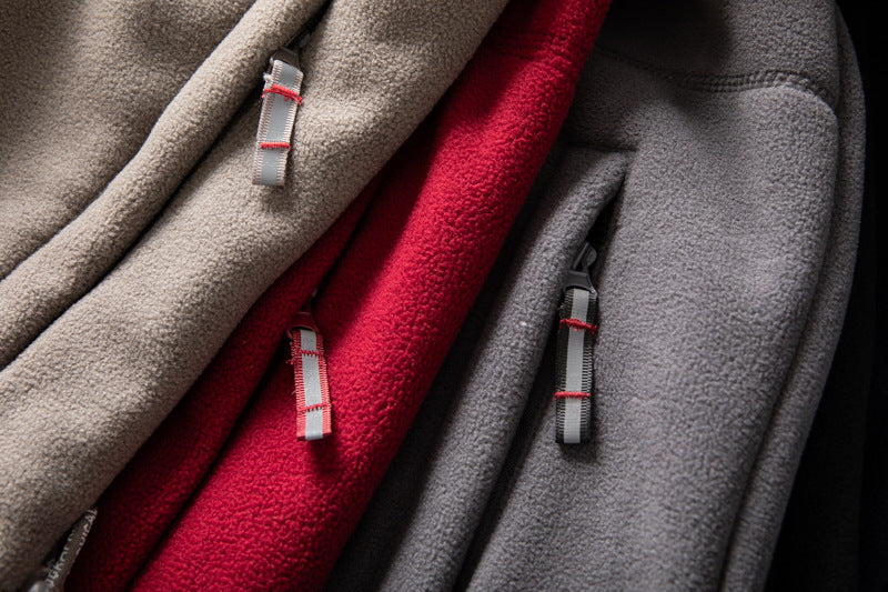 SnugPeak™ – Unisex Dubbellager Vadderad Fleecejacka