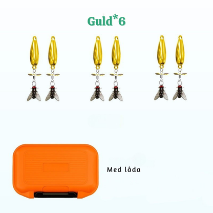 FishFool™ – Metall Propeller Flugfiskedrag