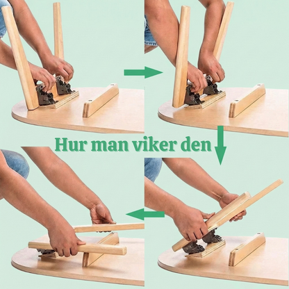 FlexHinge™ – Justerbart 90° Självlåsande Vikgångjärn