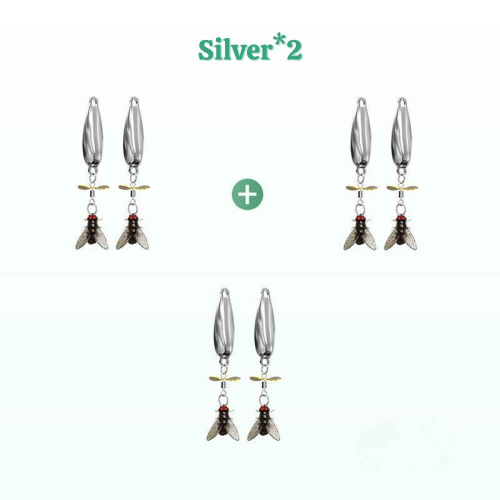 FishFool™ – Metall Propeller Flugfiskedrag