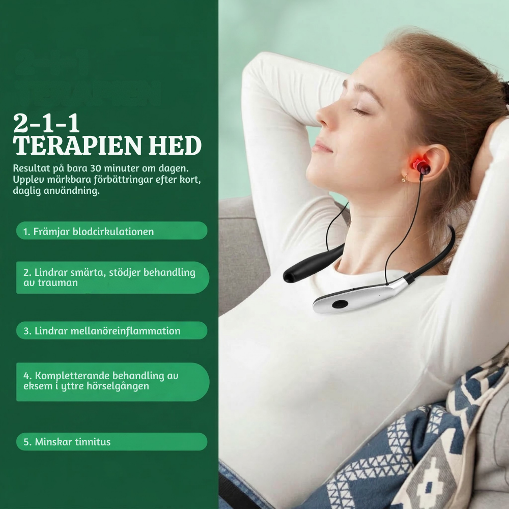 OxyRelief™ – Avancerad Ljusterapi Enhet mot Tinnitus