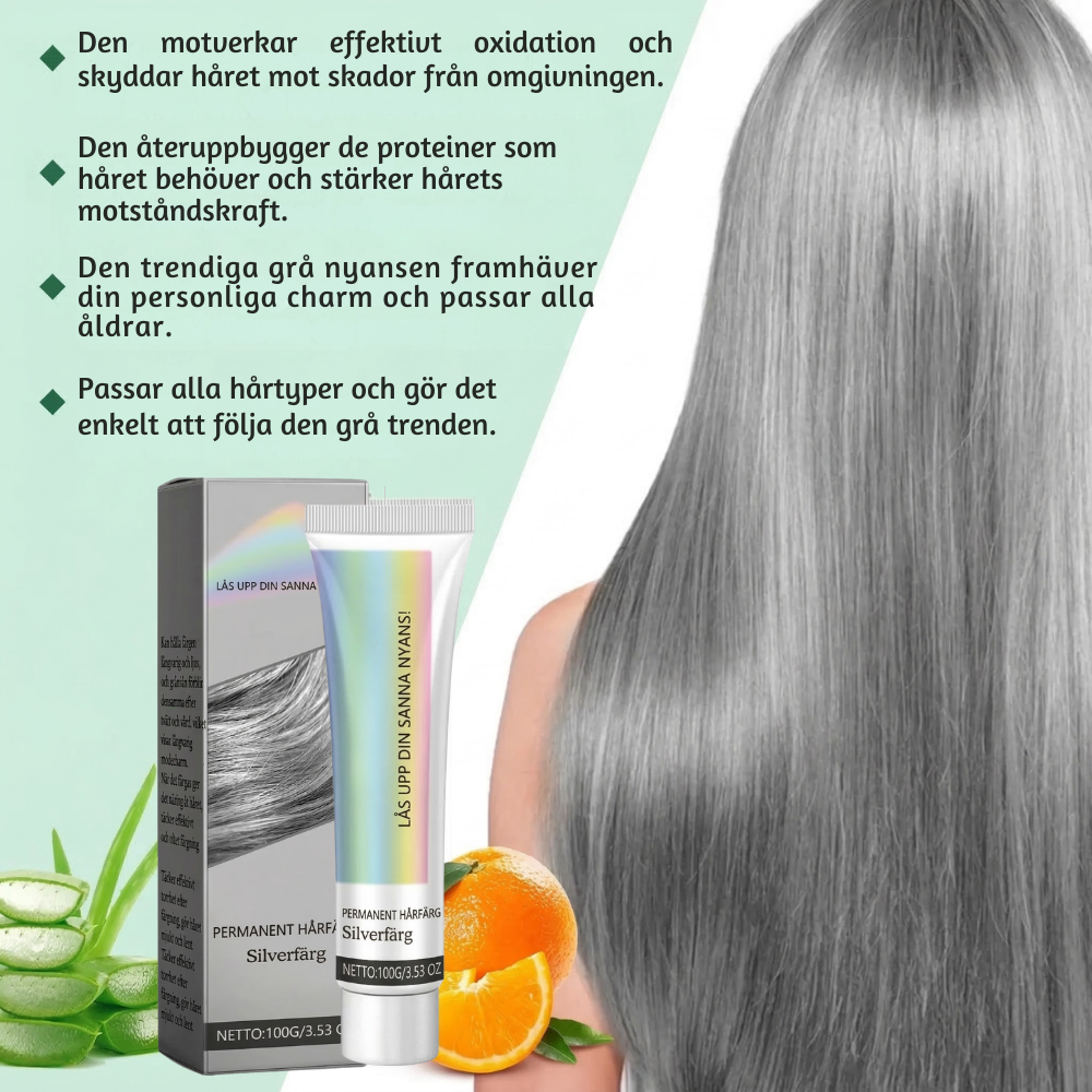 SilverMuse™ – Naturlig Professionell Silver Hårfärg