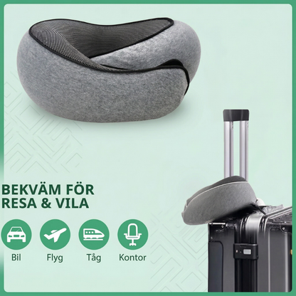 NeckNest™ – 360° Ergonomisk Resenackkudde