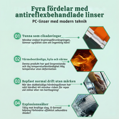 SunDusk™ – Universell 2-i-1 Anti-Bländnings Solskärm för Bil