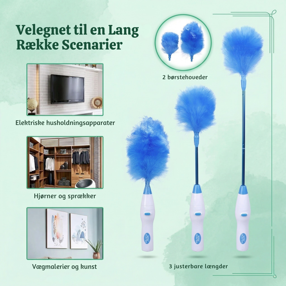 SwiftDuster™ – Smart 360° Elektrisk Roterande Dammborste