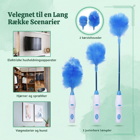 SwiftDuster™ – Smart 360° Elektrisk Roterande Dammborste