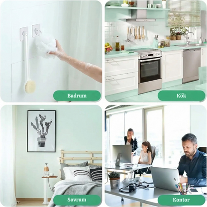 WallGrip™ – Stark Självhäftande Väggkrok