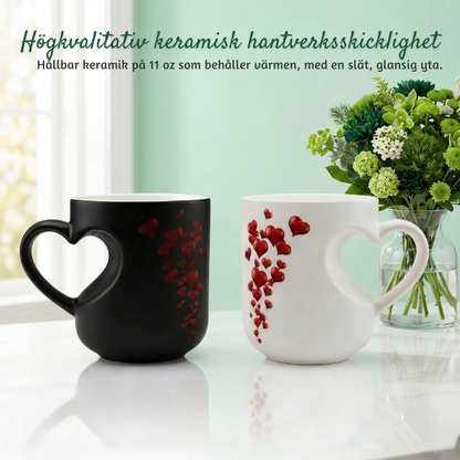 LoveBloom™ – Magisk Romantisk Färgskiftande Keramisk Mugg