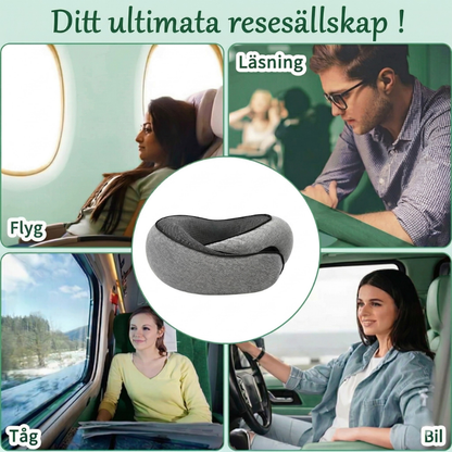 NeckNest™ – 360° Ergonomisk Resenackkudde