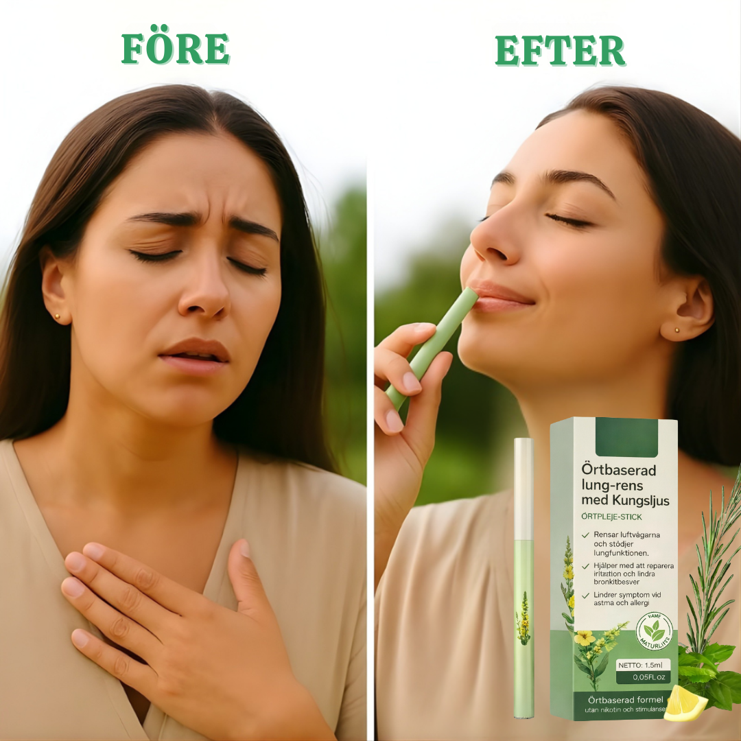 AirVita™ – Nikotinfri Ört Vape-Inhalator