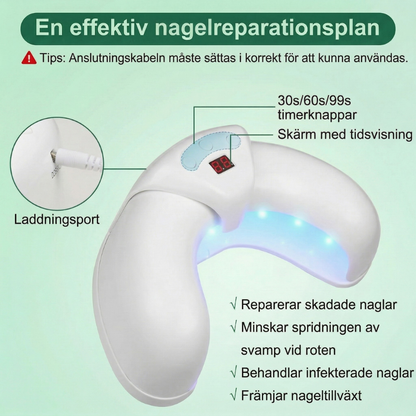 NailRevive™ – Avancerad 3-i-1 Nagelbehandlings Ljusenhet