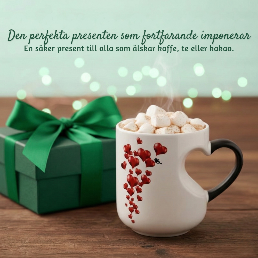 LoveBloom™ – Magisk Romantisk Färgskiftande Keramisk Mugg