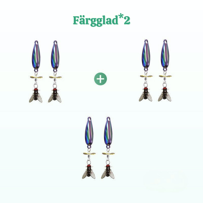 FishFool™ – Metall Propeller Flugfiskedrag