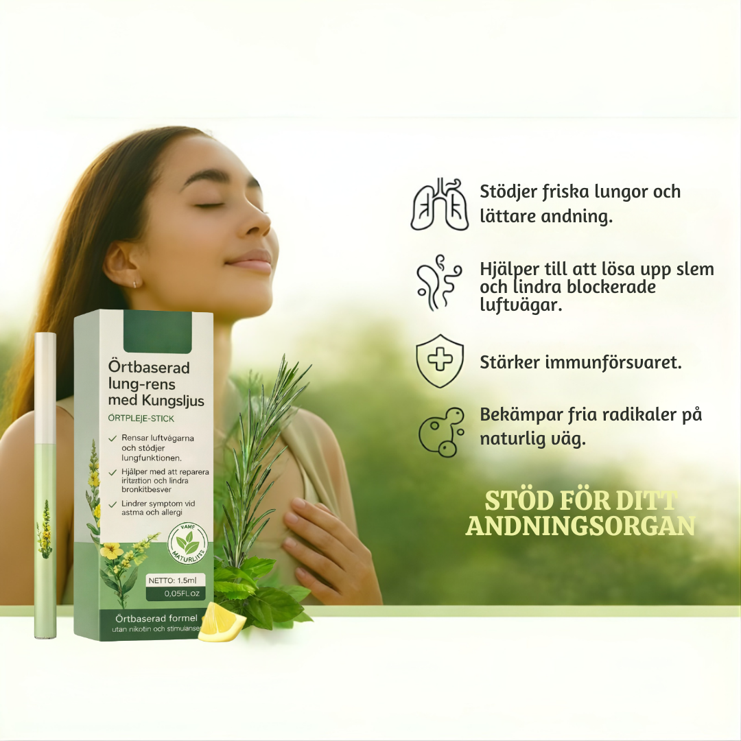 AirVita™ – Nikotinfri Ört Vape-Inhalator
