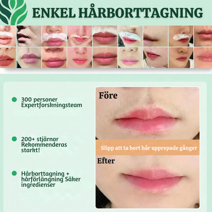PureVel™ – Skonsam Ansiktshårborttagningskräm för Känslig Hud