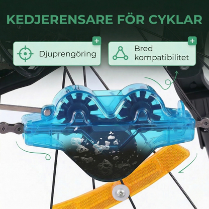 GearFresh™ – Verktyg För Rengöring Av Cykelkedja