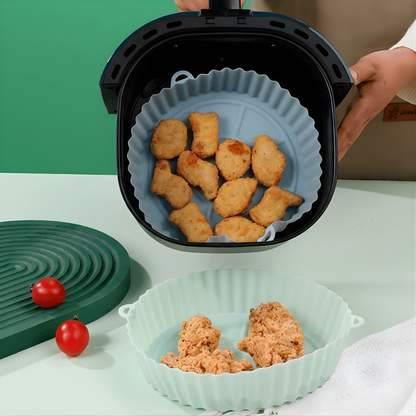 EcoFry™ – Non-Stick Återanvändbar Silikon Airfryer Bricka