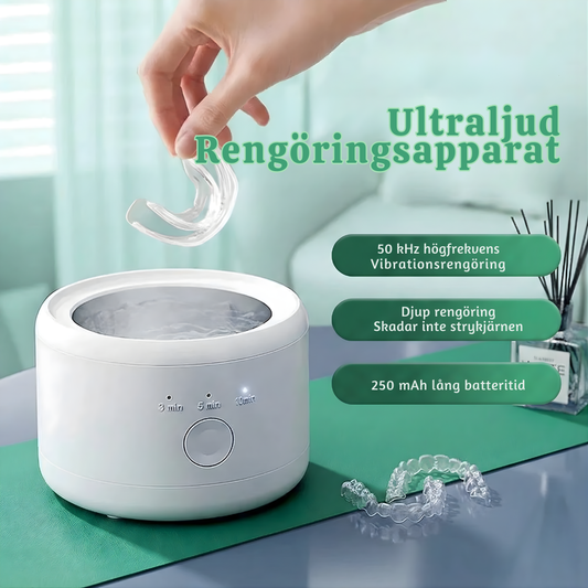 SmileSonic™ – Professionell Ultraljuds Rengöringsmaskin för Retainers