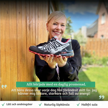 HikeBoots™ – Ortopediska Ultra-Lätta Komfort Vandringkängor