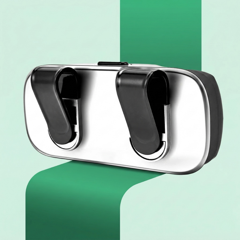 LuxVisor™ – Premium One-Touch Glasögonhållare för Bil