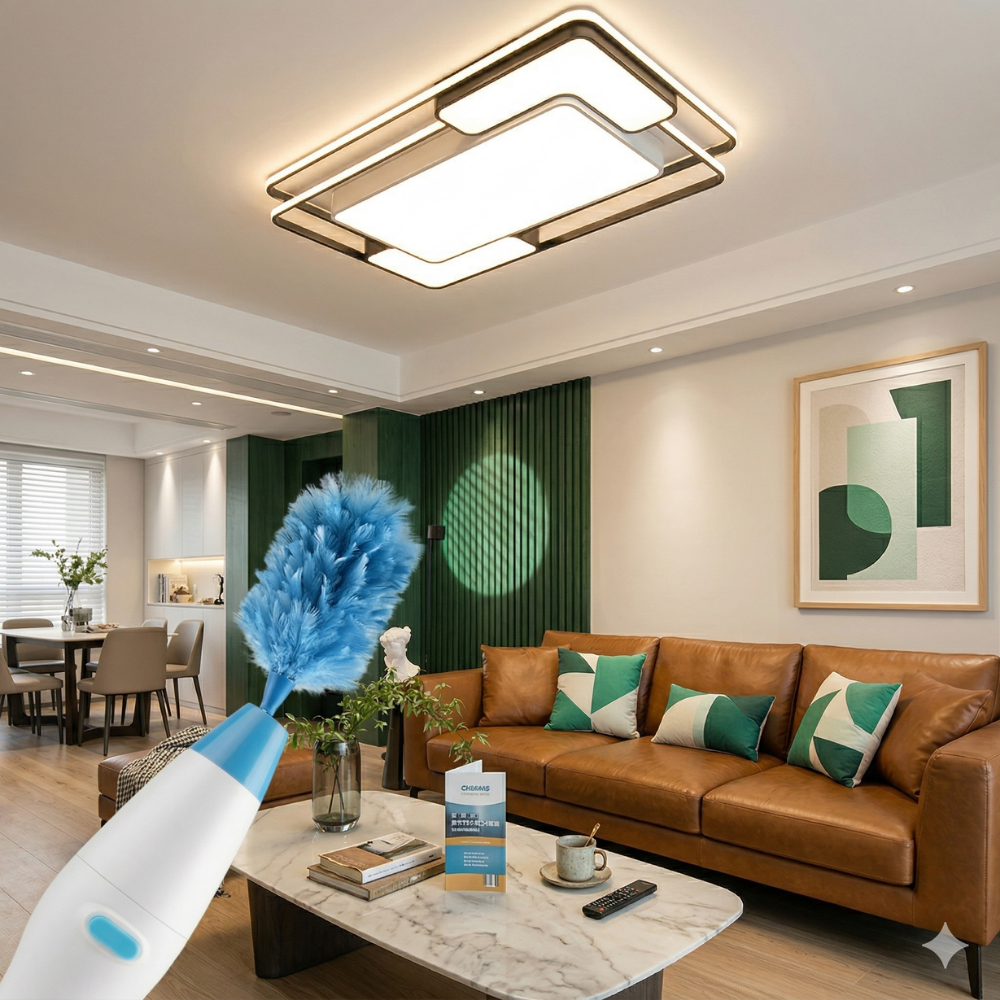 SwiftDuster™ – Smart 360° Elektrisk Roterande Dammborste