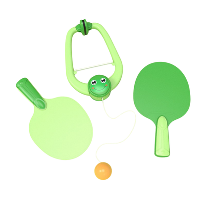 PingJoy™ – Justerbart Hängande Bordtennis Spelset för Dörrkarm