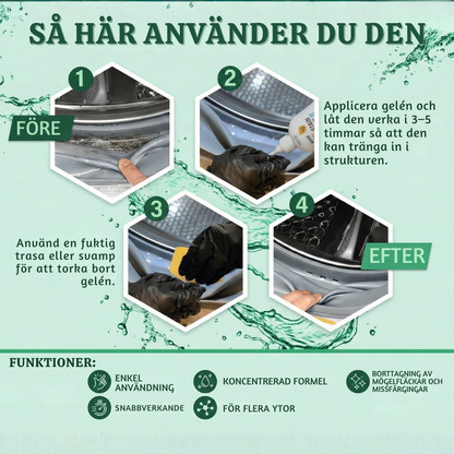PureClean™ – Ultra-Effektiv Mögel- & Fläckborttagningsgel
