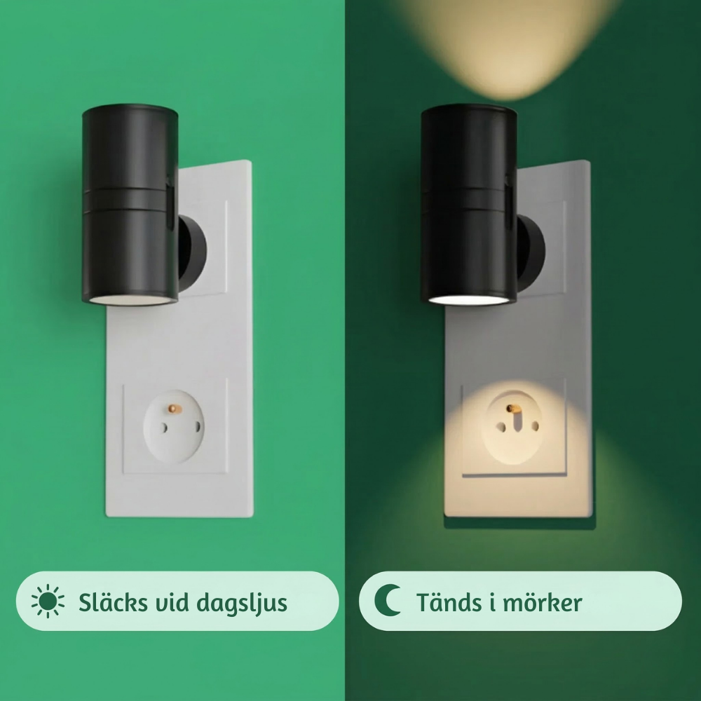 LiteSense™ – Plug-In Smart Sensor Nattlampa