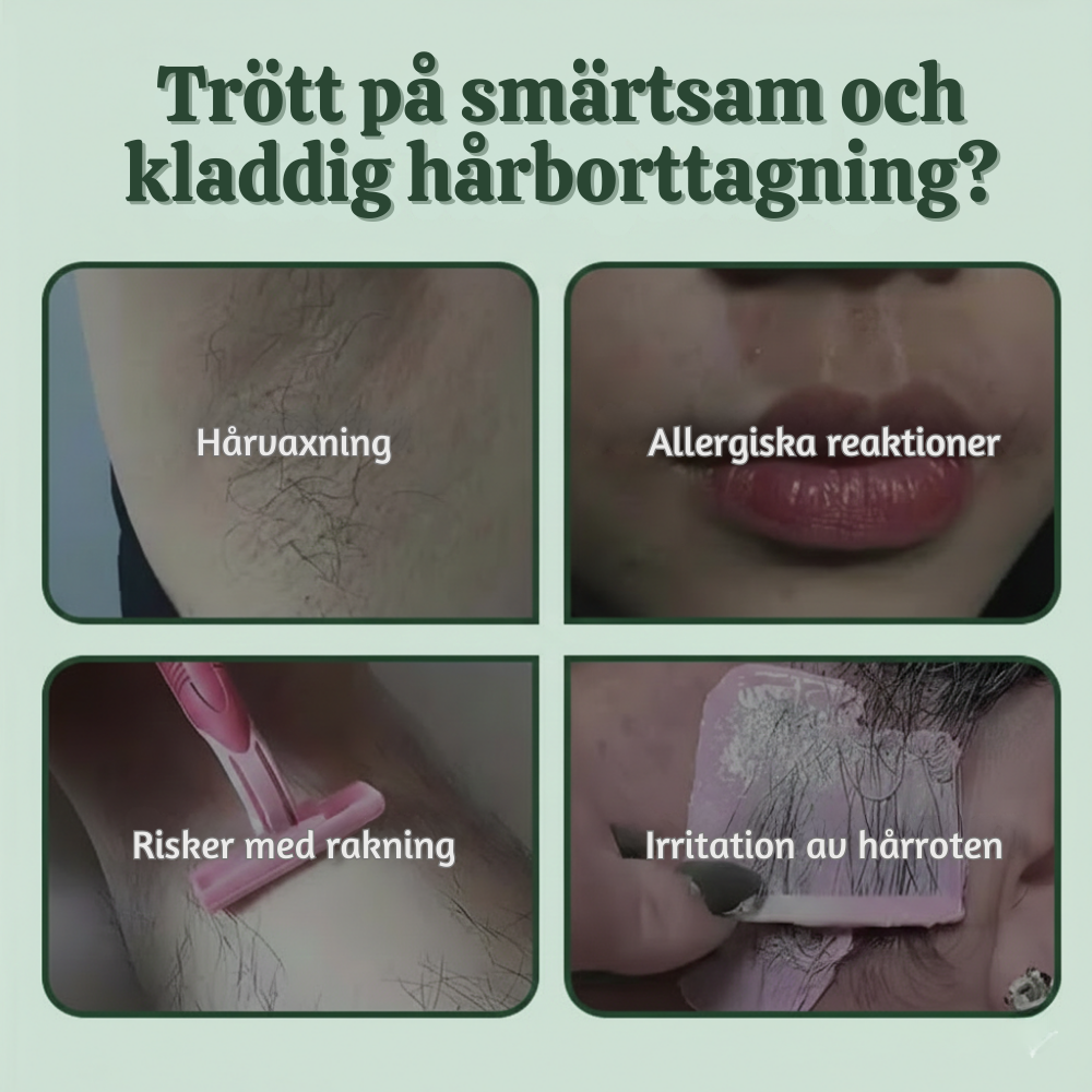 PureVel™ – Skonsam Ansiktshårborttagningskräm för Känslig Hud