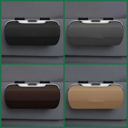LuxVisor™ – Premium One-Touch Glasögonhållare för Bil