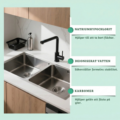 PureClean™ – Ultra-Effektiv Mögel- & Fläckborttagningsgel