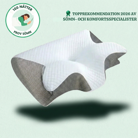CloudCerv™ – Ergonomisk Memory Foam Kudde med Stöd