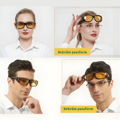 OptiNight™ – Förbättrade Antireflex Nattkörningsglasögon
