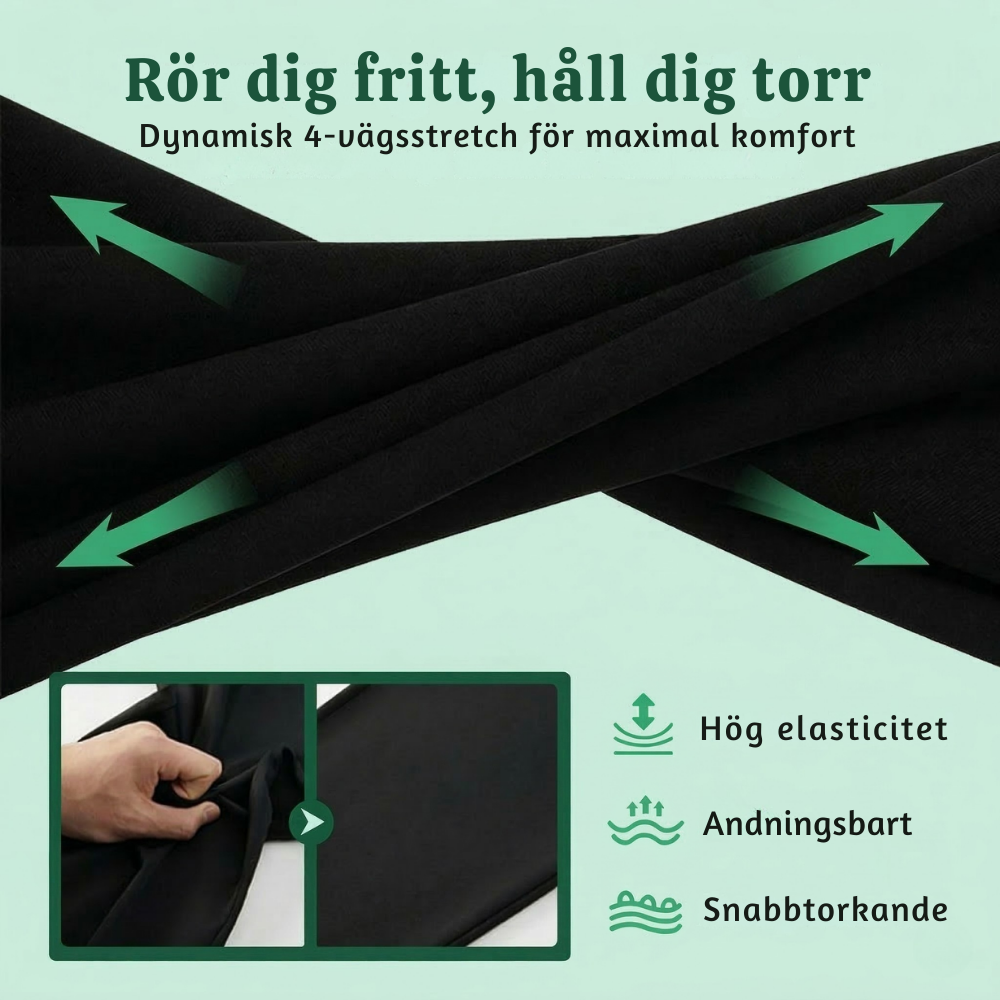 Larsen™ – Snabbtorkande Stretch Performance Shorts för Män