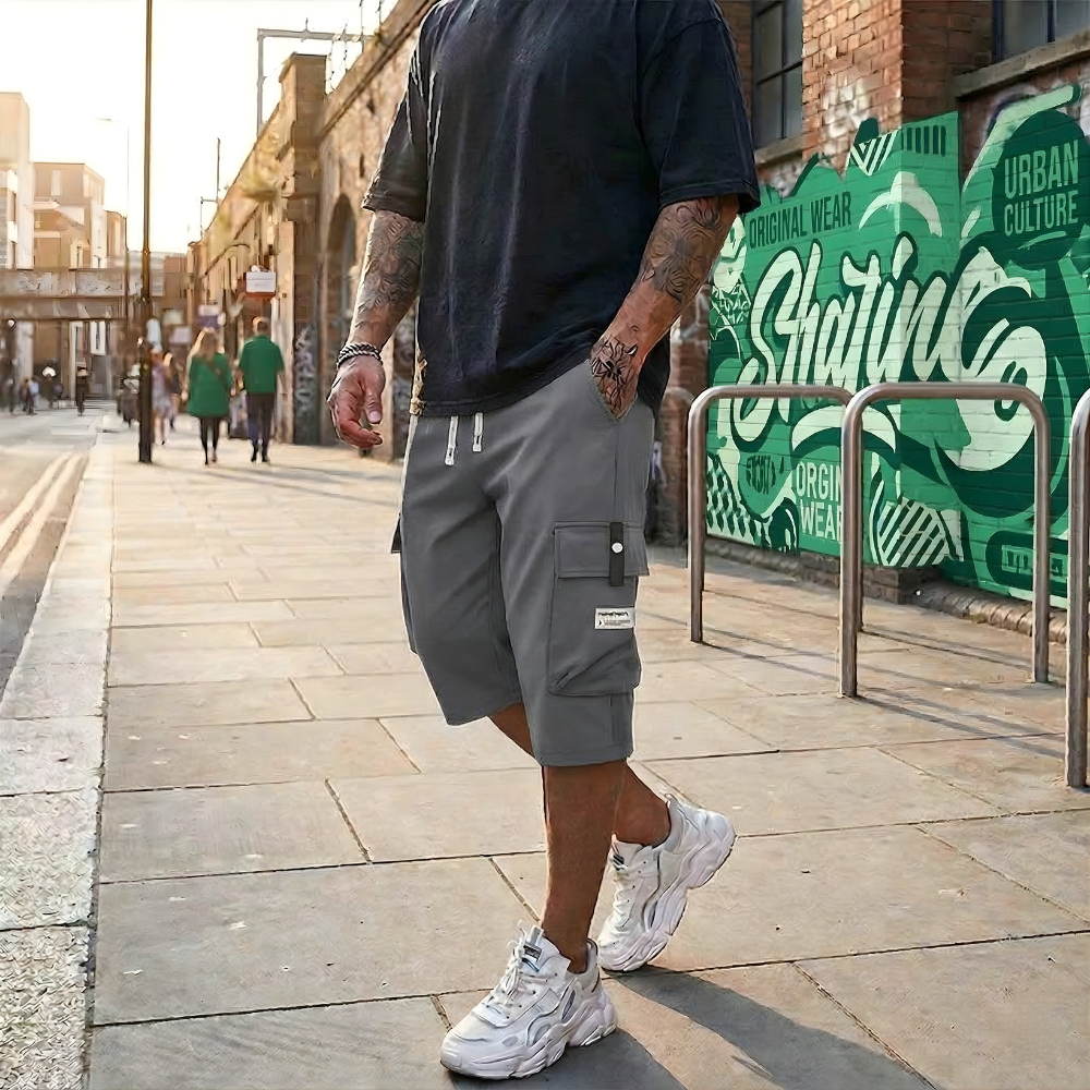 Lukas™ – Lätta Casual Cargo Byxor för Män