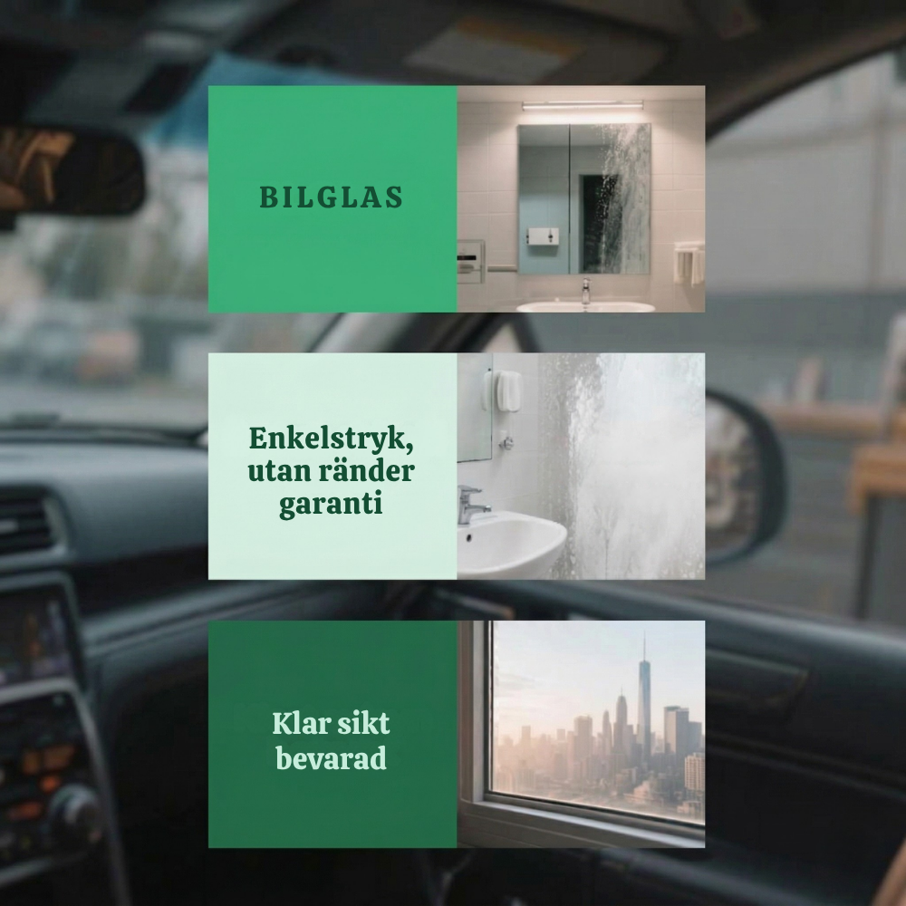 HydroGlide™ – Multiyta Silikon Skrapa Rengöringskit