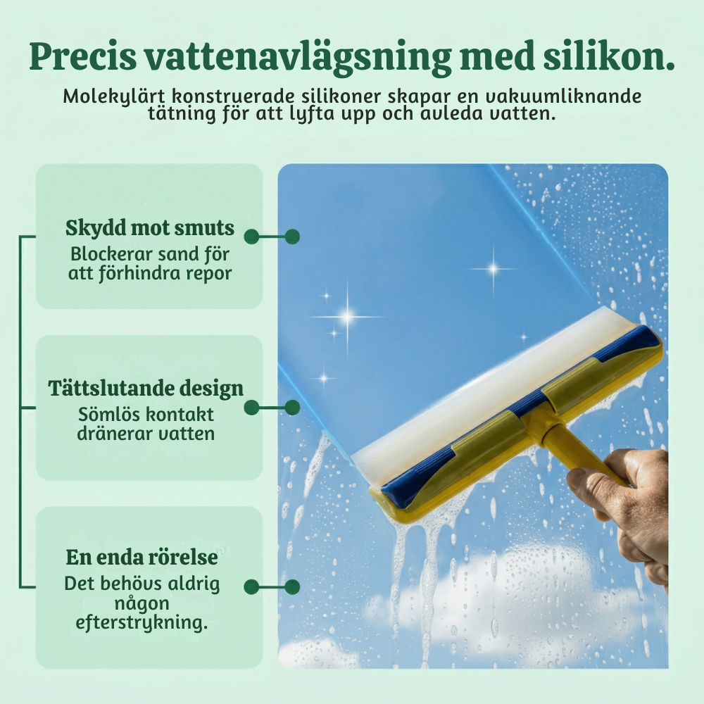 HydroGlide™ – Multiyta Silikon Skrapa Rengöringskit