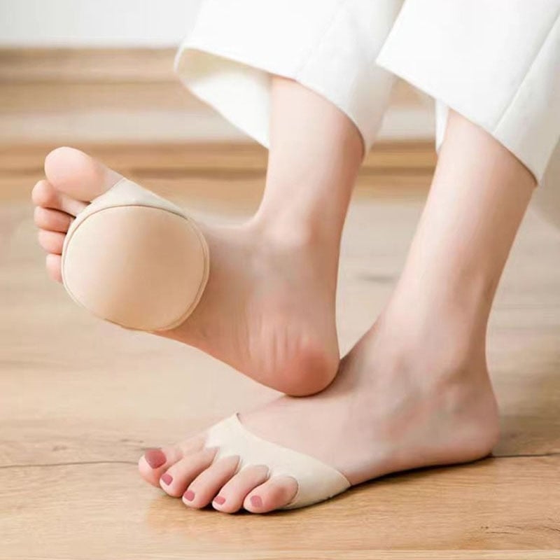 Cushiona™ – Fem-Tå Framfots Gel-Fria Stötdämpande Inläggssulor