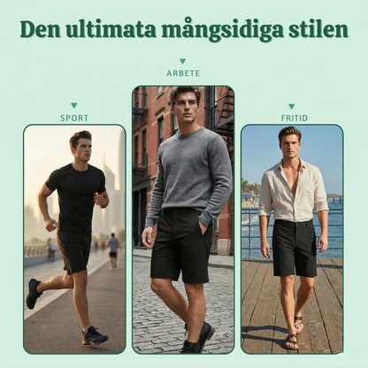 Larsen™ – Snabbtorkande Stretch Performance Shorts för Män