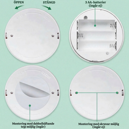 Auralis™ – Trådlös Justerbar Spotlight Stämningslampa