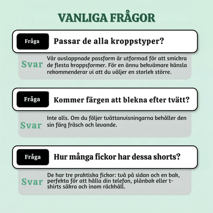 Larsen™ – Snabbtorkande Stretch Performance Shorts för Män