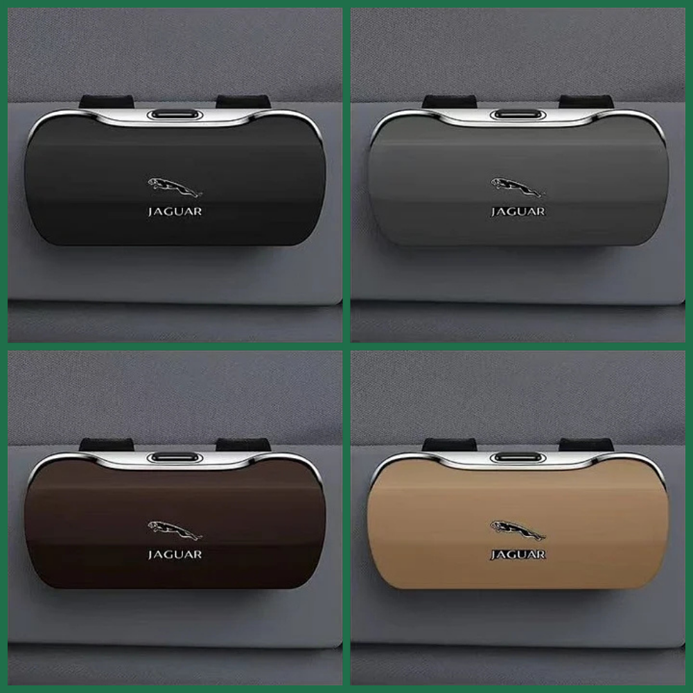 LuxVisor™ – Premium One-Touch Glasögonhållare för Bil