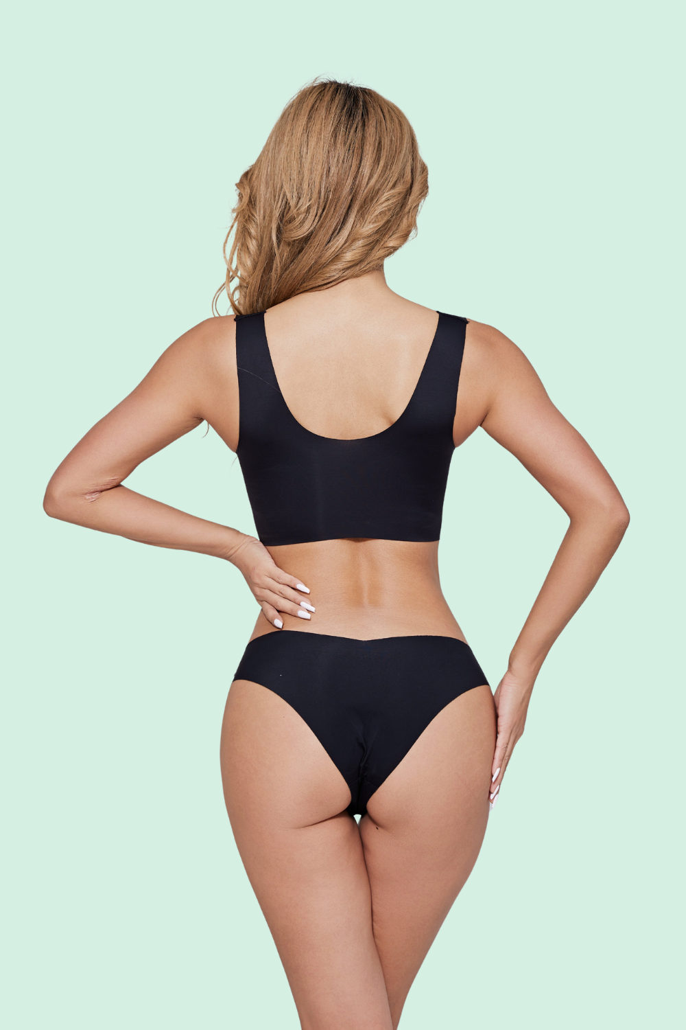 Selene™ – Sömlös Spets Push-Up BH med Stöd
