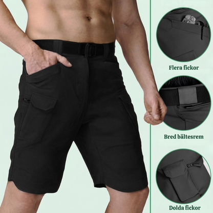 Arden™ – Vattentäta Taktiska Cargo-Shorts För Herrar Med Gratis Bälte