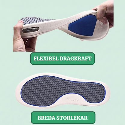 CloudPace™ – Andningsbara Ortopediska Promenadskor